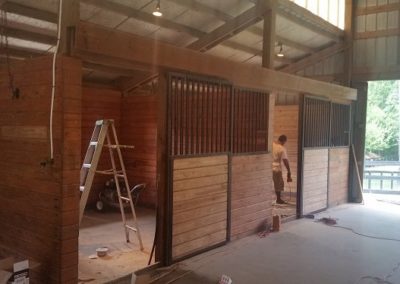 Elan Custom - Painting - Georgia - United States - Barn In Progress